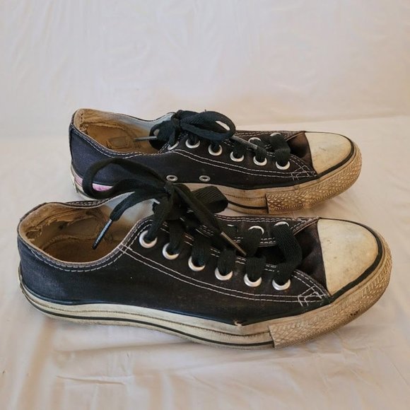 Converse All Star Chuck Taylor Low Top Black Men 4.5 Women's 6.5 - Picture 6 of 9